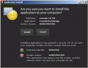CodeSign - Adobe Air